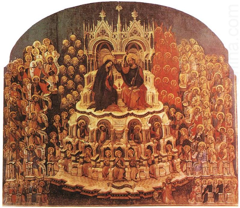 Coronation of the Virgin sf, JACOBELLO DEL FIORE